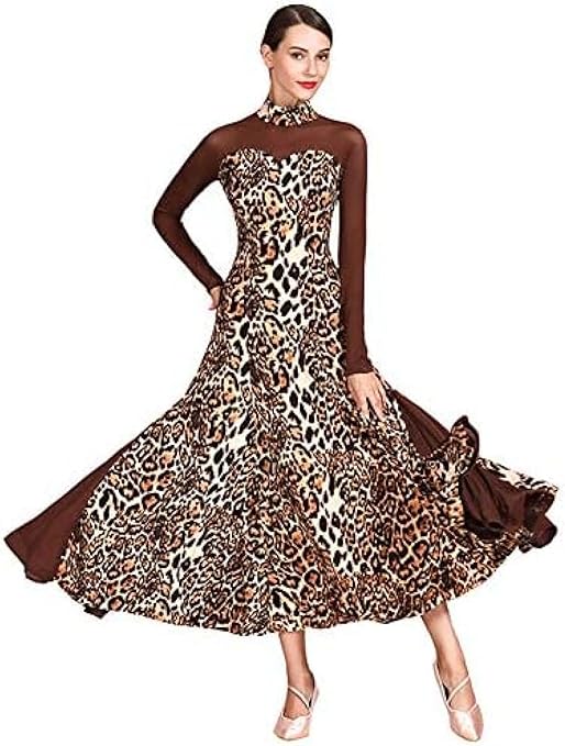 レオパード柄 社交ダンスドレス 【公式通販】